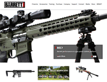 Tablet Screenshot of barrett.net